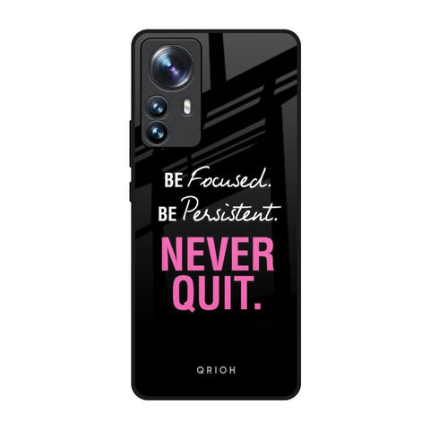 Be Focused Mi 12 Pro 5G Glass Back Cover Online