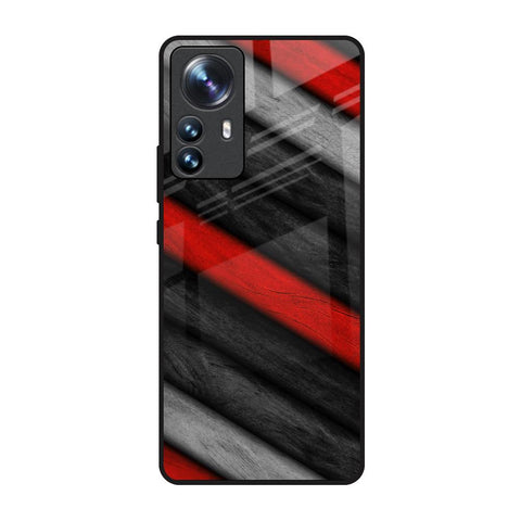 Soft Wooden Texture Mi 12 Pro 5G Glass Back Cover Online