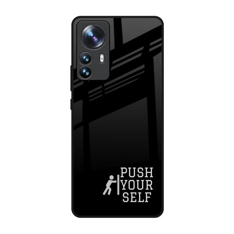 Push Your Self Mi 12 Pro 5G Glass Back Cover Online