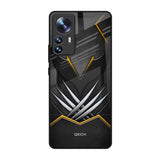 Black Warrior Mi 12 Pro 5G Glass Back Cover Online