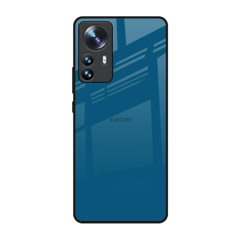 Cobalt Blue Mi 12 Pro 5G Glass Back Cover Online