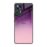 Purple Gradient Mi 12 Pro 5G Glass Back Cover Online