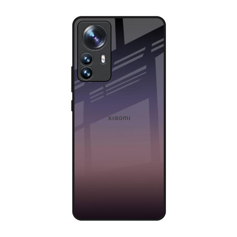 Grey Ombre Mi 12 Pro 5G Glass Back Cover Online