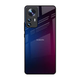 Mix Gradient Shade Mi 12 Pro 5G Glass Back Cover Online
