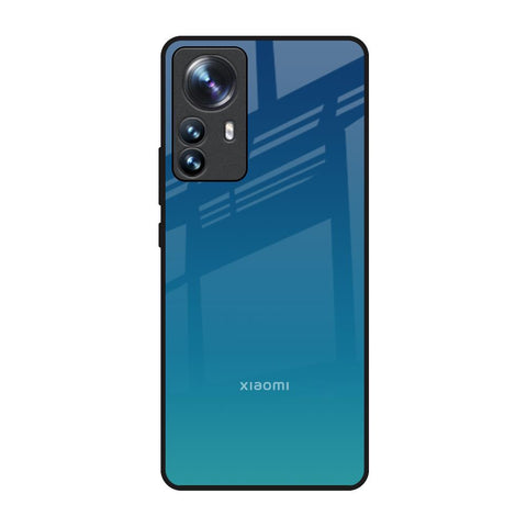 Celestial Blue Mi 12 Pro 5G Glass Back Cover Online