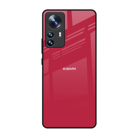 Solo Maroon Mi 12 Pro 5G Glass Back Cover Online