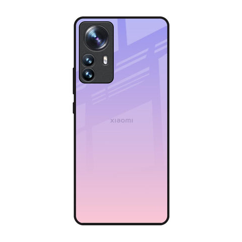 Lavender Gradient Mi 12 Pro 5G Glass Back Cover Online