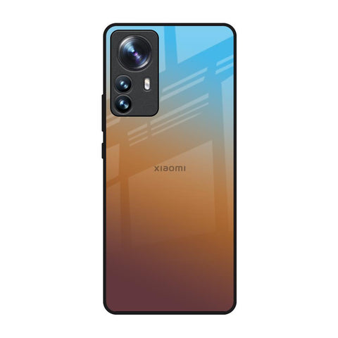 Rich Brown Mi 12 Pro 5G Glass Back Cover Online