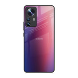 Multi Shaded Gradient Mi 12 Pro 5G Glass Back Cover Online