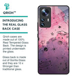 Space Doodles Glass Case for Mi 12 Pro 5G