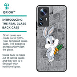 Cute Baby Bunny Glass Case for Mi 12 Pro 5G