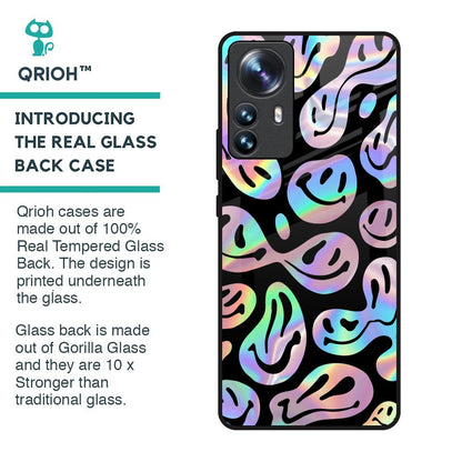 Acid Smile Glass Case for Mi 12 Pro 5G