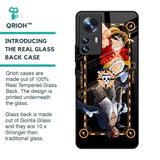 Shanks & Luffy Glass Case for Mi 12 Pro 5G