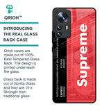 Supreme Ticket Glass Case for Mi 12 Pro 5G