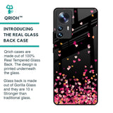 Heart Rain Fall Glass Case For Mi 12 Pro 5G