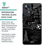 Funny Math Glass Case for Mi 12 Pro 5G