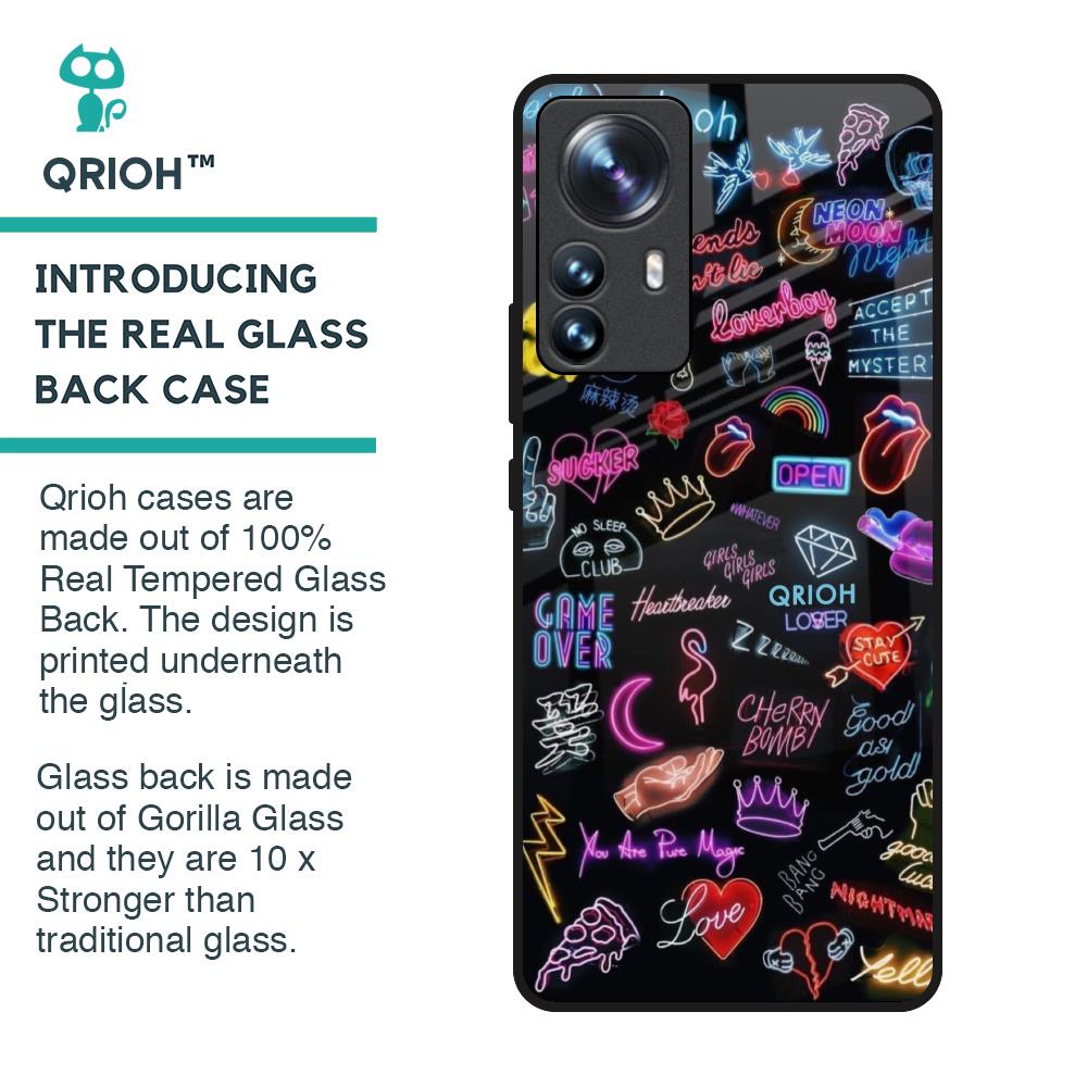Accept The Mystery Glass Case for Mi 12 Pro 5G