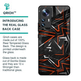 Vector Art Glass Case for Mi 12 Pro 5G