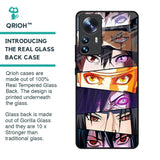 Anime Eyes Glass Case for Mi 12 Pro 5G