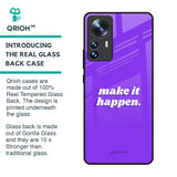 Make it Happen Glass Case for Mi 12 Pro 5G