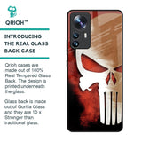 Red Skull Glass Case for Mi 12 Pro 5G