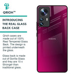 Pink Burst Glass Case for Mi 12 Pro 5G