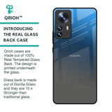Blue Grey Ombre Glass Case for Mi 12 Pro 5G