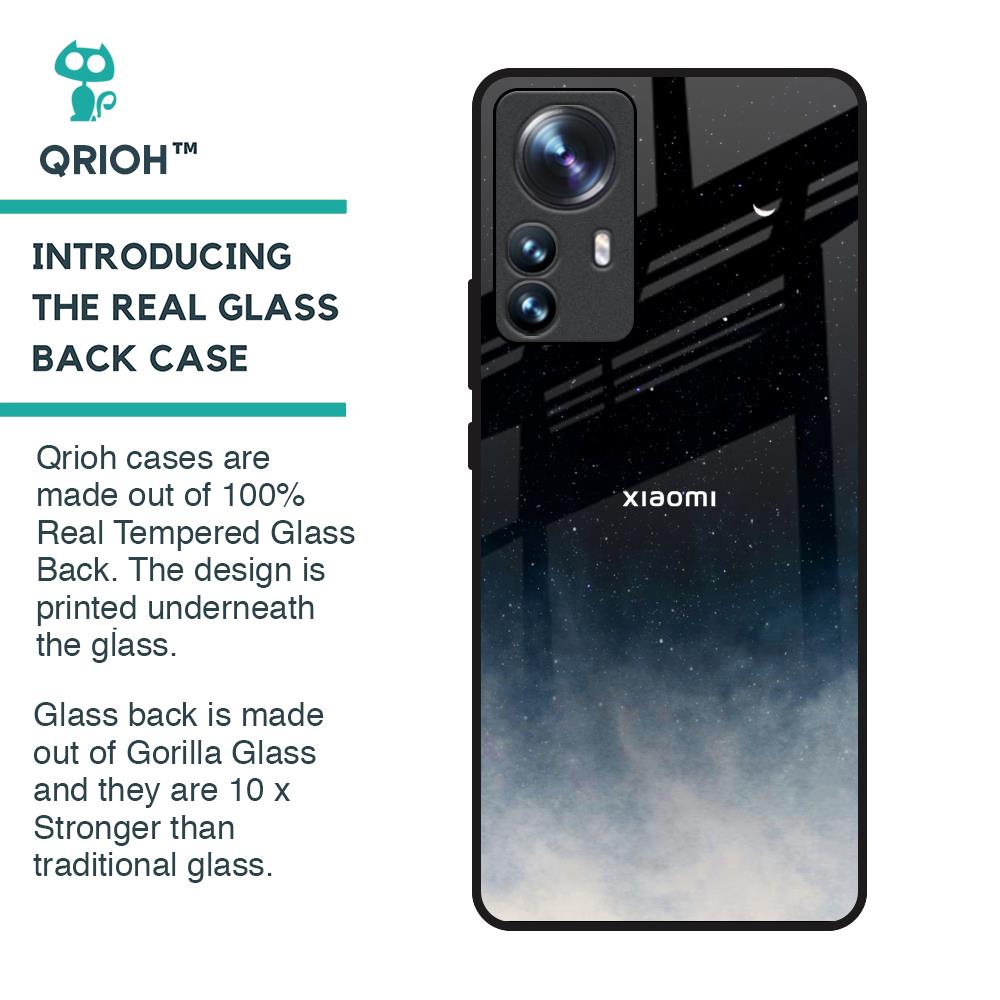 Aesthetic Sky Glass Case for Mi 12 Pro 5G