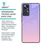 Lavender Gradient Glass Case for Mi 12 Pro 5G