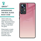 Blooming Pink Glass Case for Mi 12 Pro 5G