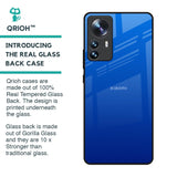 Egyptian Blue Glass Case for Mi 12 Pro 5G