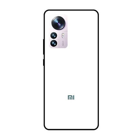 Arctic White Mi 12 Pro 5G Glass Cases & Covers Online