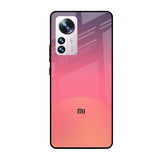 Sunset Orange Mi 12 Pro 5G Glass Cases & Covers Online