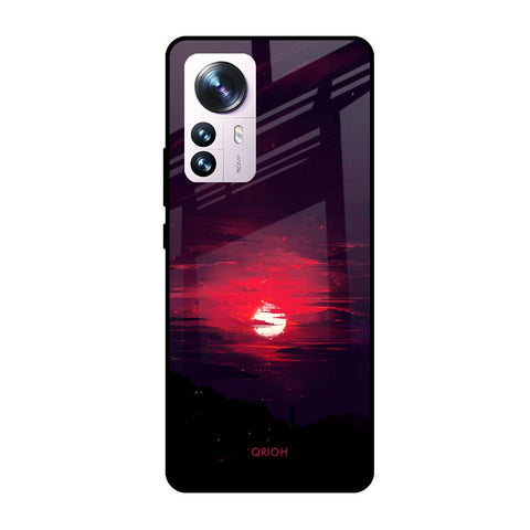 Morning Red Sky Mi 12 Pro 5G Glass Cases & Covers Online