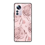 Shimmer Roses Mi 12 Pro 5G Glass Cases & Covers Online