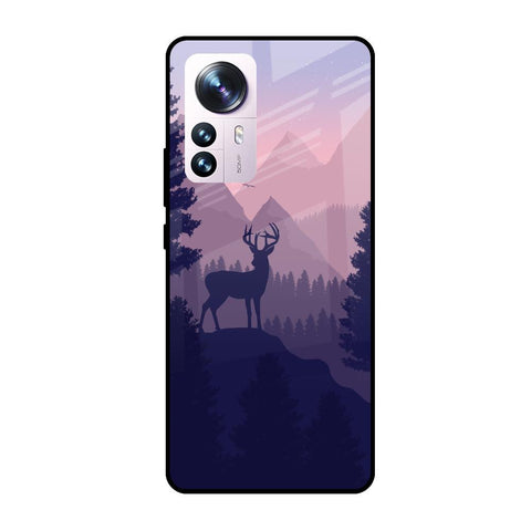 Deer In Night Mi 12 Pro 5G Glass Cases & Covers Online