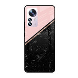 Marble Texture Pink Mi 12 Pro 5G Glass Cases & Covers Online