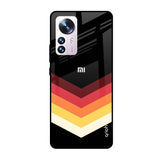 Abstract Arrow Pattern Mi 12 Pro 5G Glass Cases & Covers Online