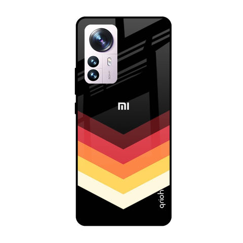 Abstract Arrow Pattern Mi 12 Pro 5G Glass Cases & Covers Online