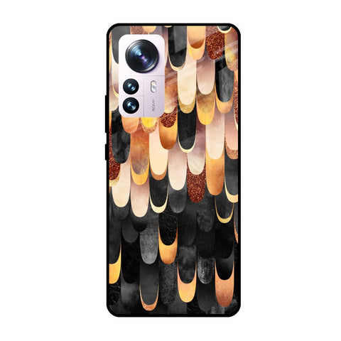 Bronze Abstract Mi 12 Pro 5G Glass Cases & Covers Online