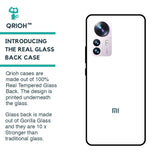 Arctic White Glass Case for Mi 12 Pro 5G