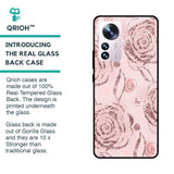 Shimmer Roses Glass case for Mi 12 Pro 5G