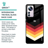 Abstract Arrow Pattern Glass Case For Mi 12 Pro 5G