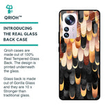 Bronze Abstract Glass Case for Mi 12 Pro 5G