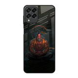 Lord Hanuman Animated Samsung Galaxy M53 5G Glass Back Cover Online