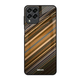 Diagonal Slash Pattern Samsung Galaxy M53 5G Glass Back Cover Online