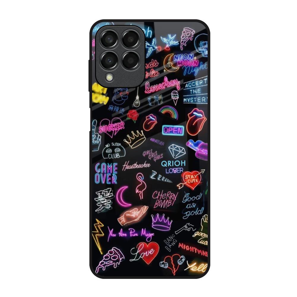 Accept The Mystery Samsung Galaxy M53 5G Glass Back Cover Online