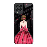 Fashion Princess Samsung Galaxy M53 5G Glass Back Cover Online