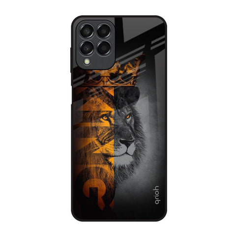 King Of Forest Samsung Galaxy M53 5G Glass Back Cover Online