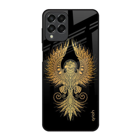 Mythical Phoenix Art Samsung Galaxy M53 5G Glass Back Cover Online